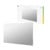 Hombli - Smart IR Glass Heatpanel 600W, Mirror thumbnail-8