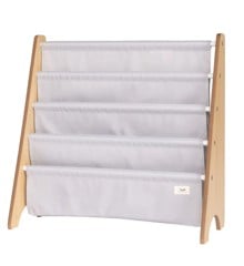 3 sprouts - Book Rack Light Grey