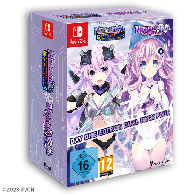 Neptunia Game Maker R:Evolution / Neptunia: Sisters VS Sisters (Day One Edition) (Dual Pack)