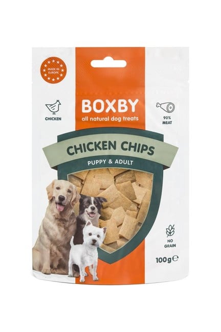 Boxby - Chicken Chips 100 g - (PL10454)