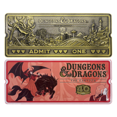 Dungeons & Dragons: The Cartoon 40th Anniversary Rollercoaster Ticket