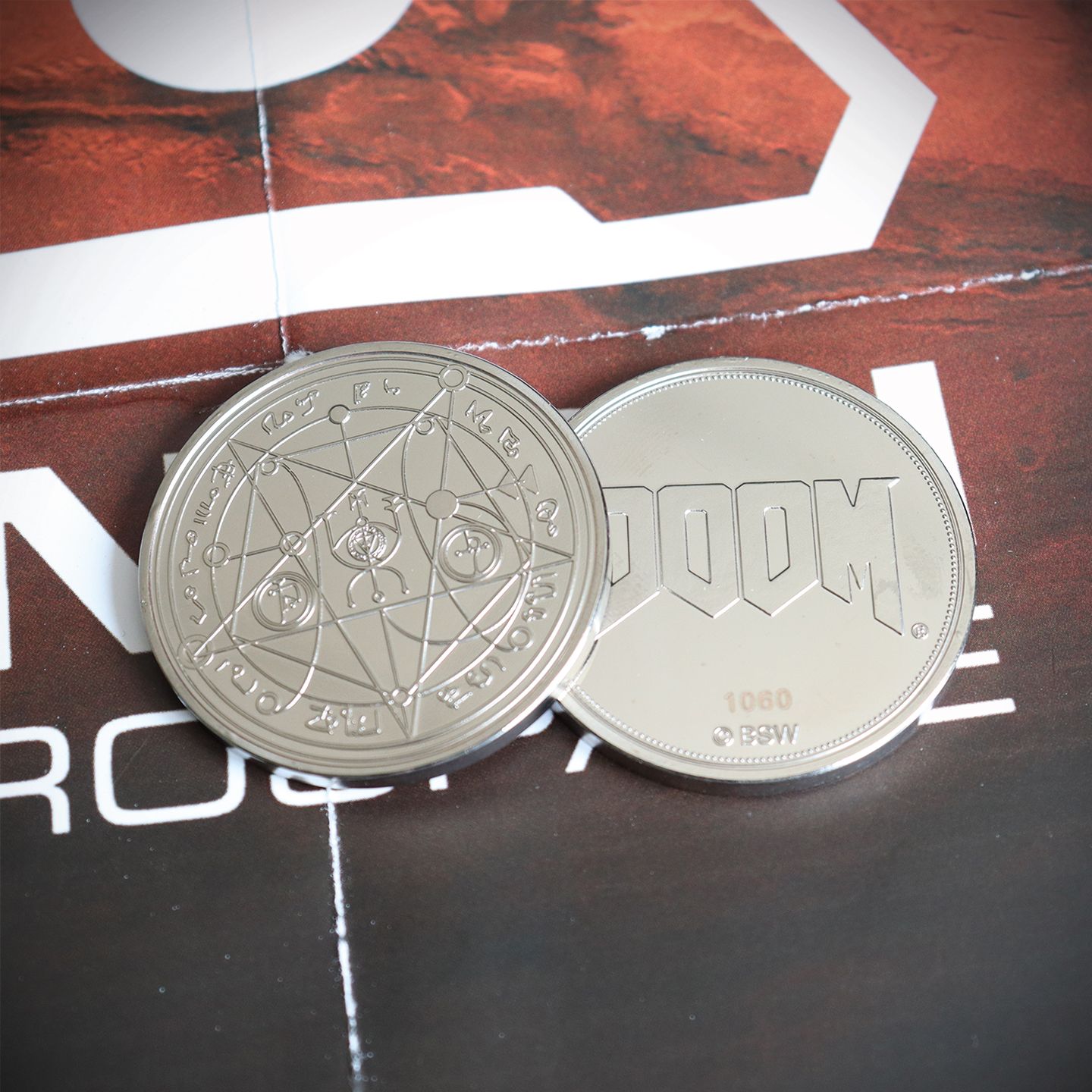 DOOM Limited Edition 25th Anniversary Collectible Coin - Fan-shop