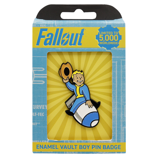 Fallout Limited Edition Vault Boy Pin Badge