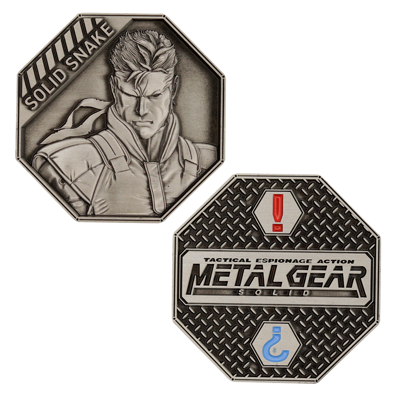Metal Gear Solid Limited Edition 'Solid Snake' Collectible Coin - Fan-shop