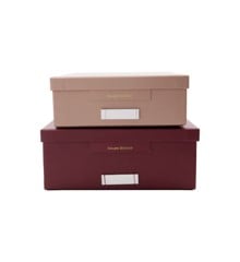 House doctor - Storage boxes, Keep - Burgundy/Rose (202740283)