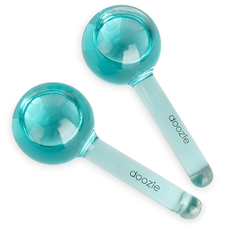 doozie - Facial Ice Globes 2-Pack Light Blue - Skjønnhet