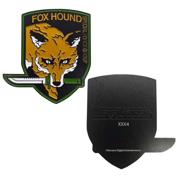 Metal Gear Solid FOXHOUND Insignia Limited Edition Ingot