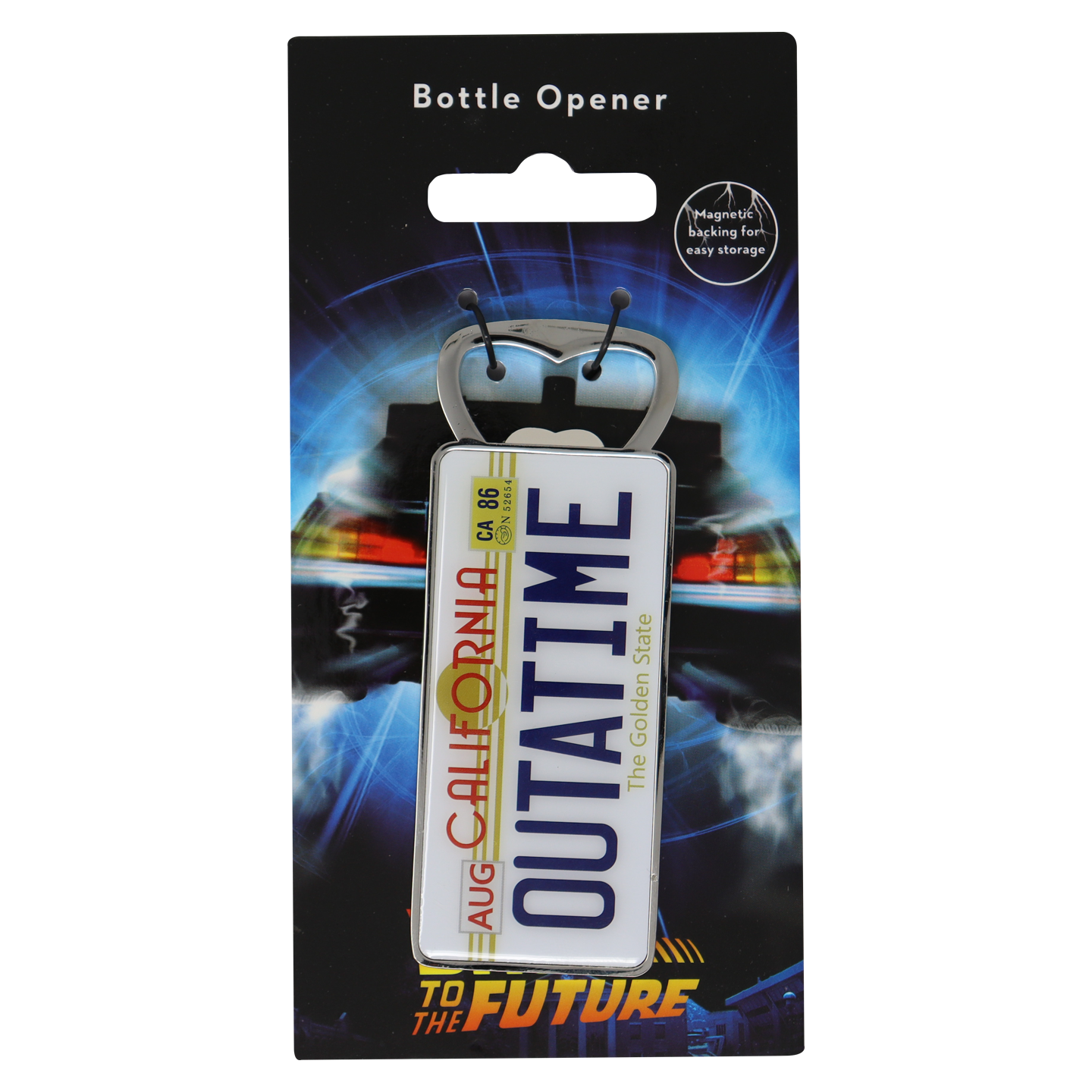 Back to the Future Outatime Bottle Opener - Fan-shop