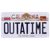 Back To The Future Replica Number Plate Tin Sign thumbnail-3