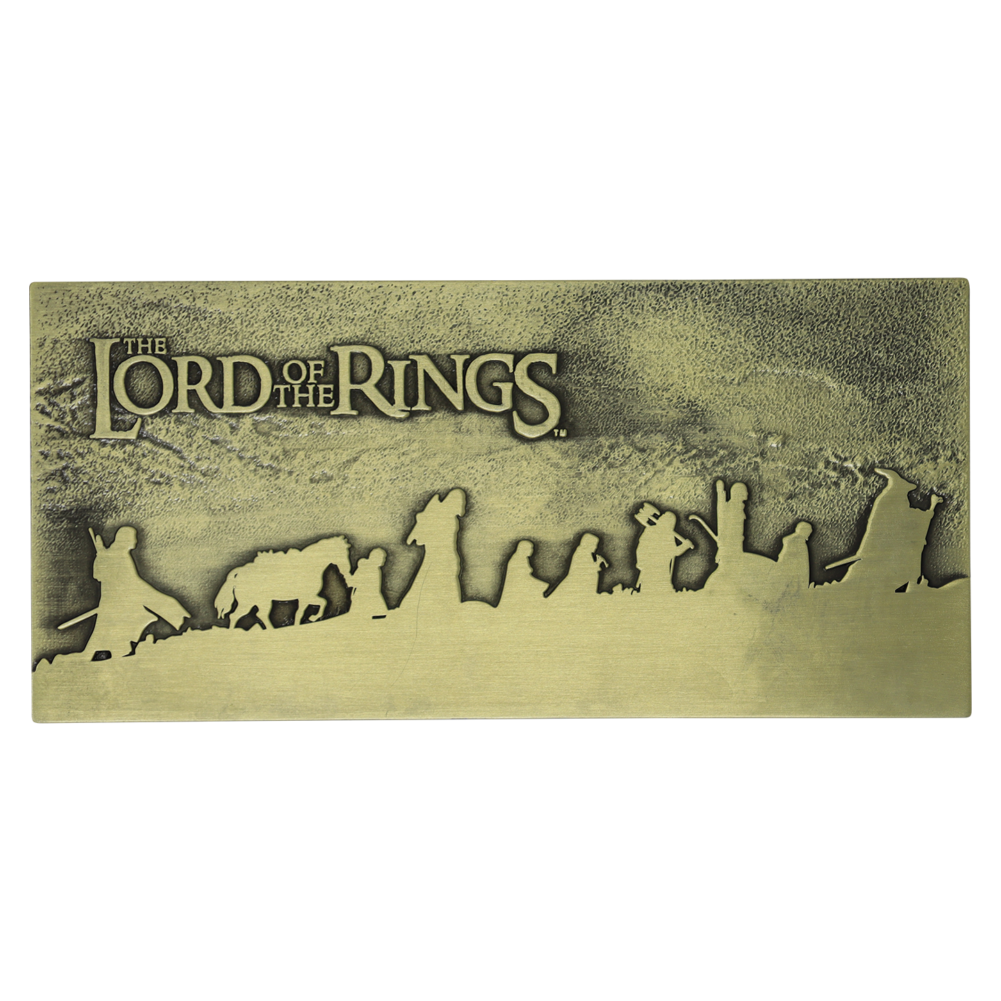 The Lord of the Rings Limited Edition The Fellowship Plaque - Fan-shop