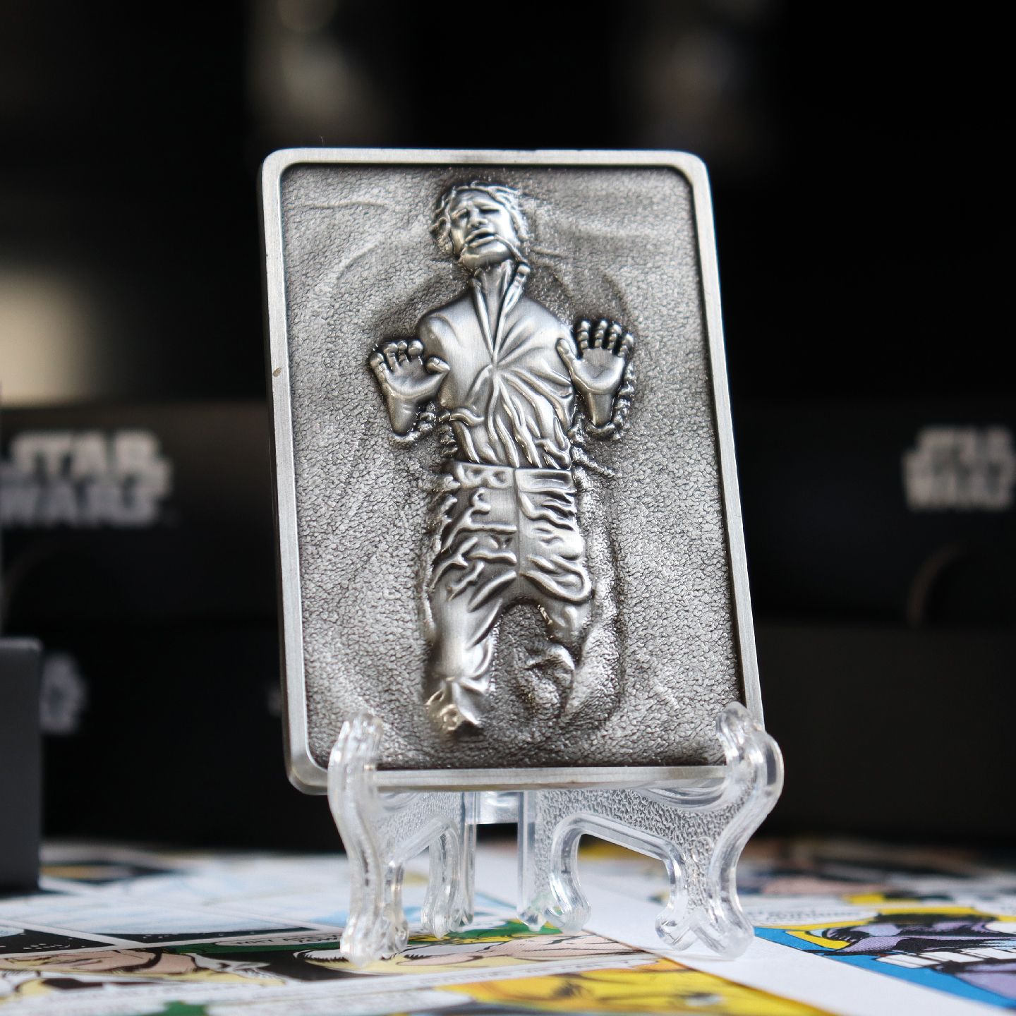 Star Wars Limited Edition Han Solo in Carbonite Ingot - Fan-shop