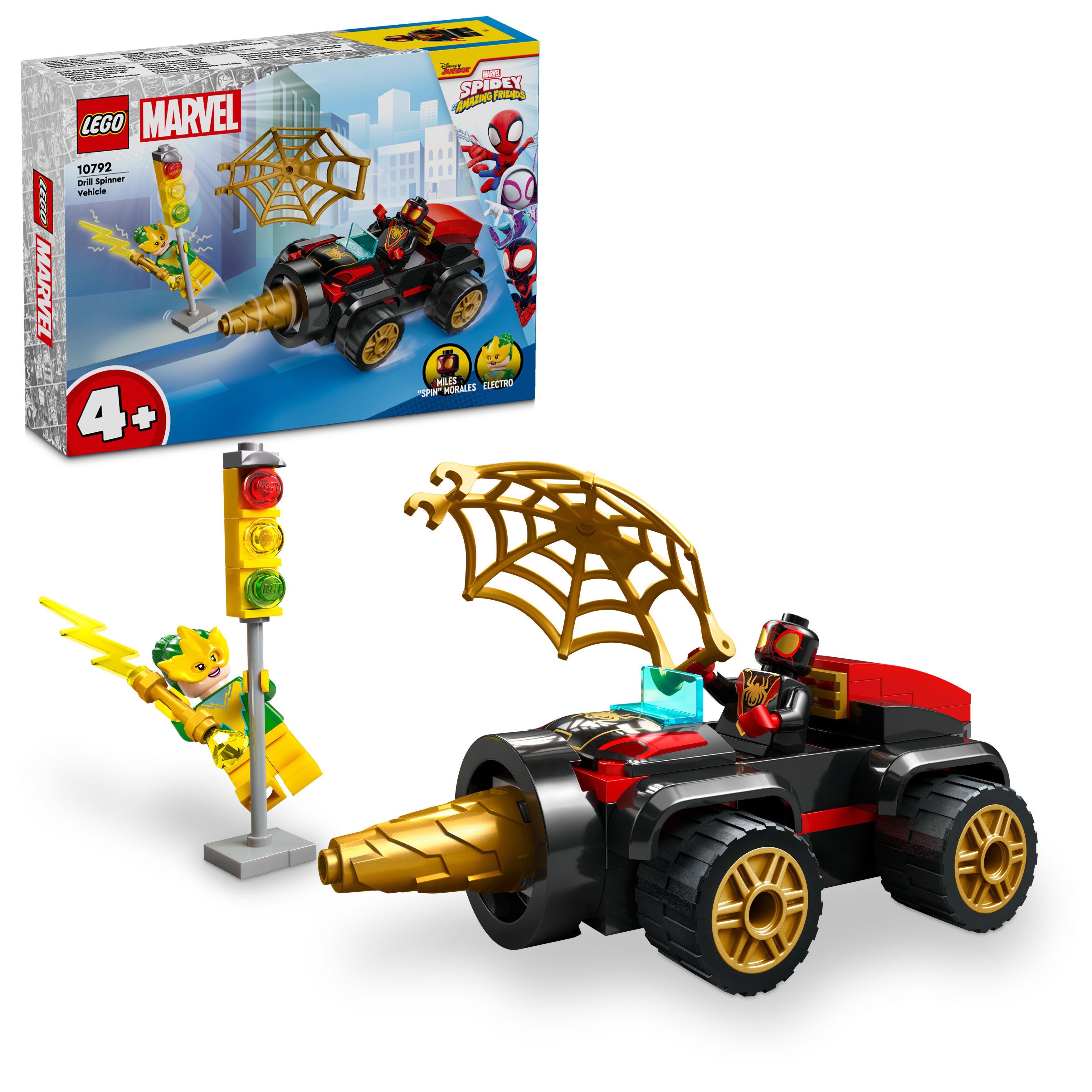 LEGO Marvel - Drill Spinner Vehicle (10792) - Leker