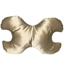 Save My Face - Le Grand Large Pillow w. 100% Silk Cover Bronze