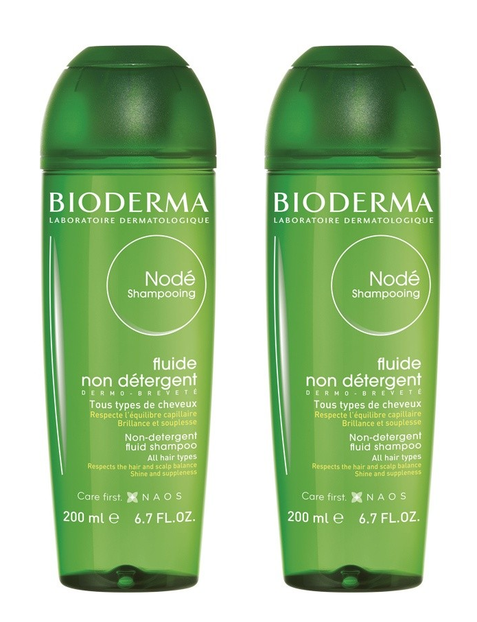 Bioderma - 2 x Node Fluide Shampoo 200 ml - Skjønnhet