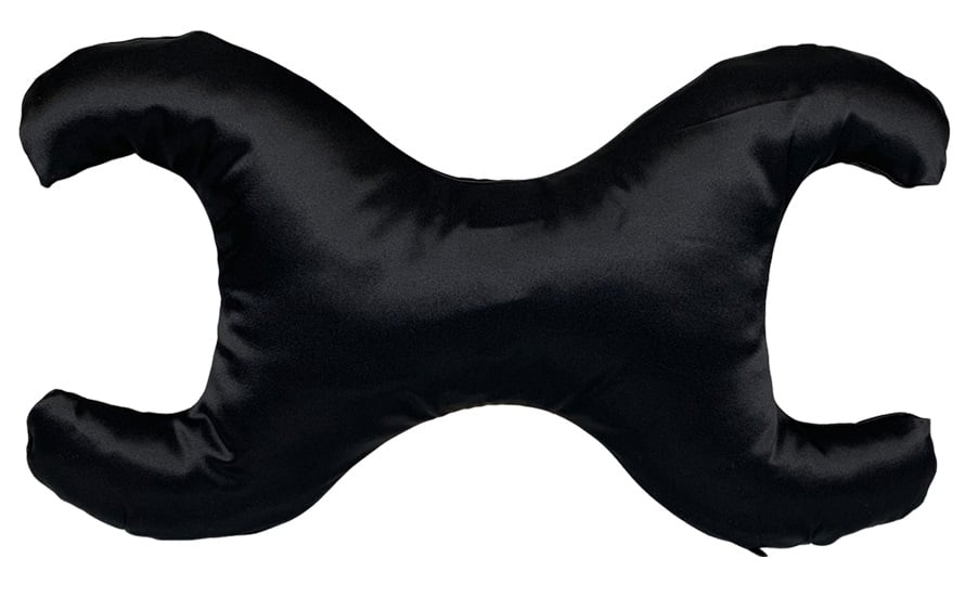 Save My Face - La Petite Small Pillow w. 100% Silk Cover Black - Skjønnhet