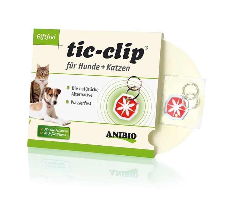 Anibio - Tic Clip für Hunde und Katzen - (95001)