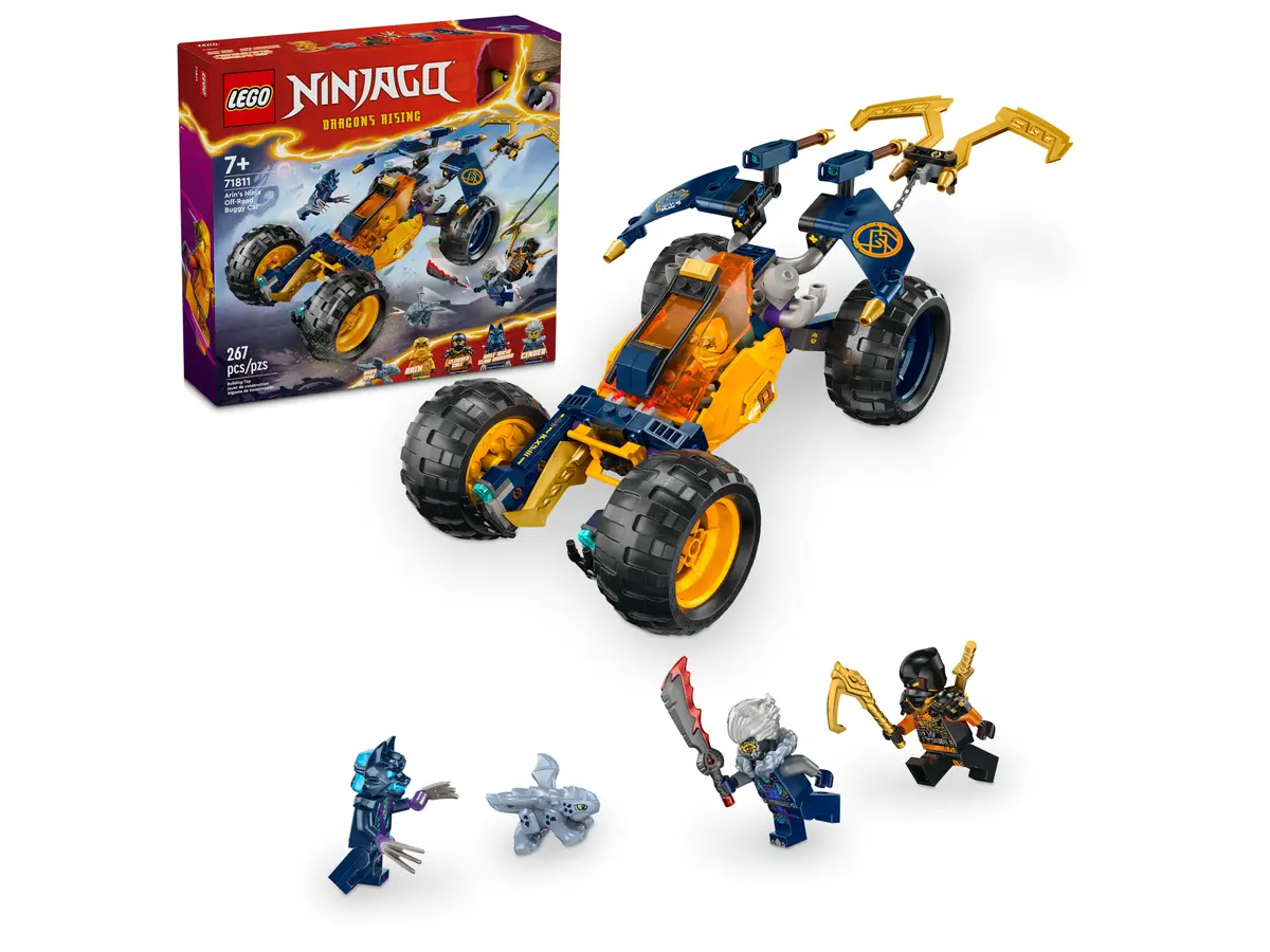 LEGO Ninjago - Arins ninja-terrengbuggy (71811) - Leker