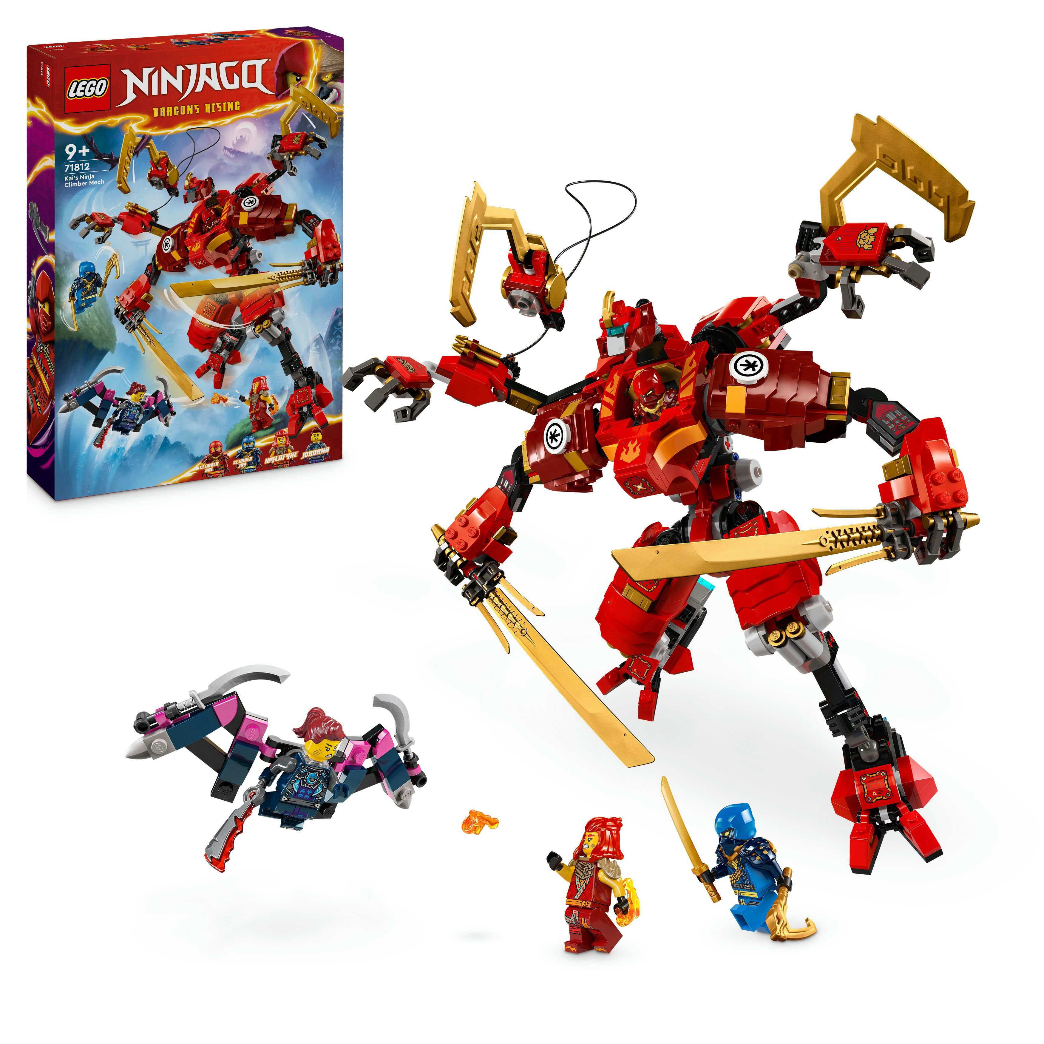 LEGO Ninjago - Kais ninja-klatrerobot (71812)
