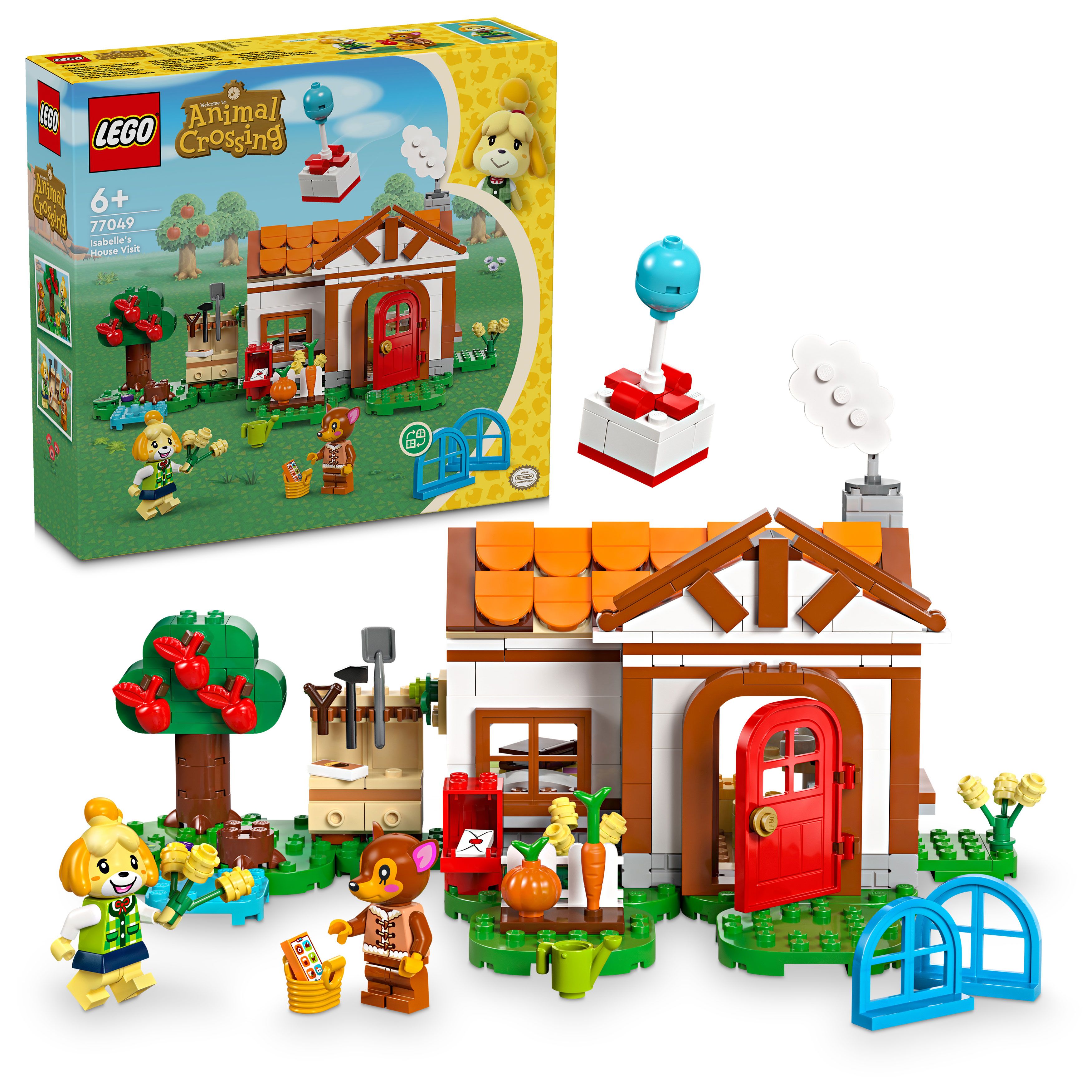 LEGO Animal Crossing - Isabelle på besøk (77049) - Leker
