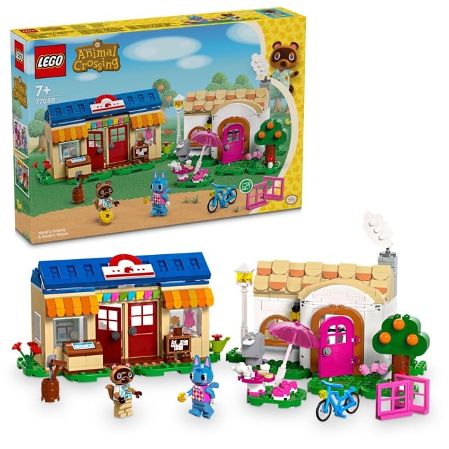 LEGO Animal Crossing - Nooks hoek en Rosies huis (77050)