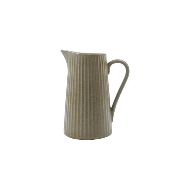 House doctor - Jug, Pleat, Grey/Brown (206260249)