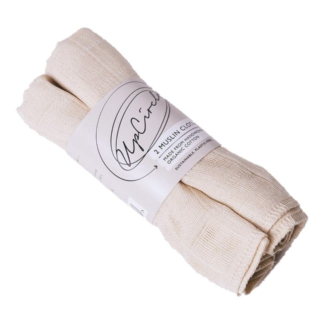 UpCircle - Organic Muslin Cloths 2 pcs - Renseklude