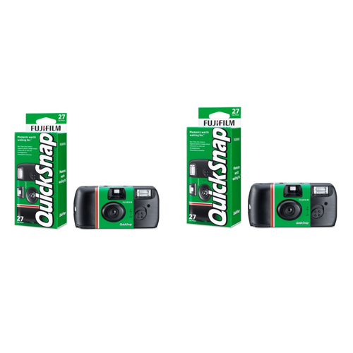 Fuji - QuickSnap Flash 400 Disposable camera 2x Bundle
