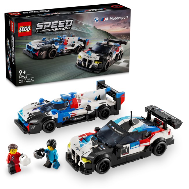 LEGO Speed Champions - BMW M4 GT3 & BMW M Hybrid V8 racewagens (76922)