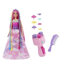 Barbie - Dreamtopia Twist n' Style Doll and Hairstyling (HNJ06)