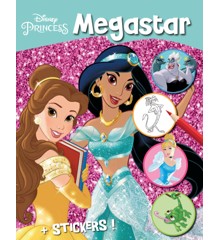 Disney - Megastar Colouringbook - Disney Princess