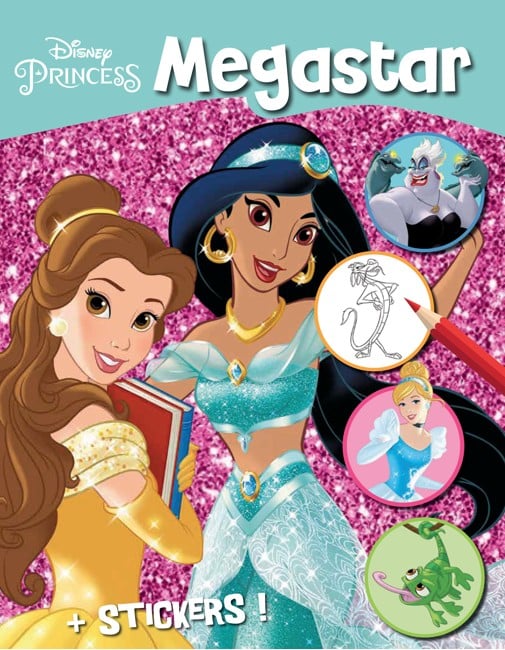 Disney - Megastar Colouringbook - Disney Princess