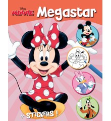 Disney - Megastar Colouringbook - Minnie Mouse