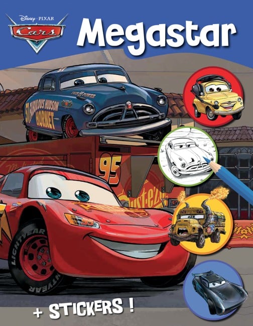 Disney - Megastar Colouringbook - Cars