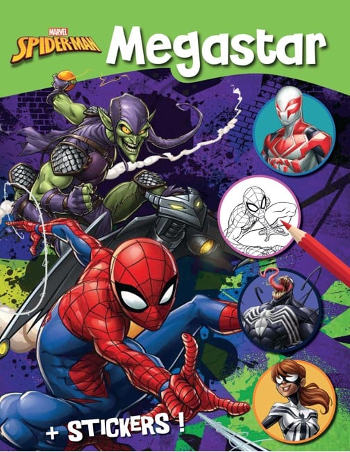 Disney - Megastar Colouringbook - Spiderman