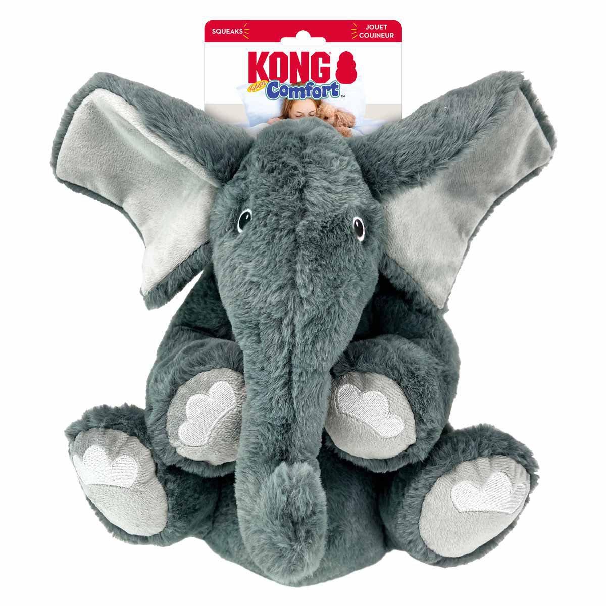 KONG - Kong Comfort Kiddos Jumbo Elephant Xl 33X33X19Cm - Kjæledyr og utstyr