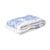Rice - Cotton Quilt Blanket in White with Blue Embroidery thumbnail-1