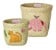 Rice - Round Raffia Baskets with Animal Embroidery Anteater/Leopard thumbnail-1