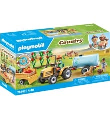Playmobil - Tractor with trailer and water tank (71442)