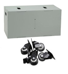 Nofred - Cube Lang Opbevaringsbænk Oliven Grøn + Nofred - Hjul til Cube Opbevaringskasser
