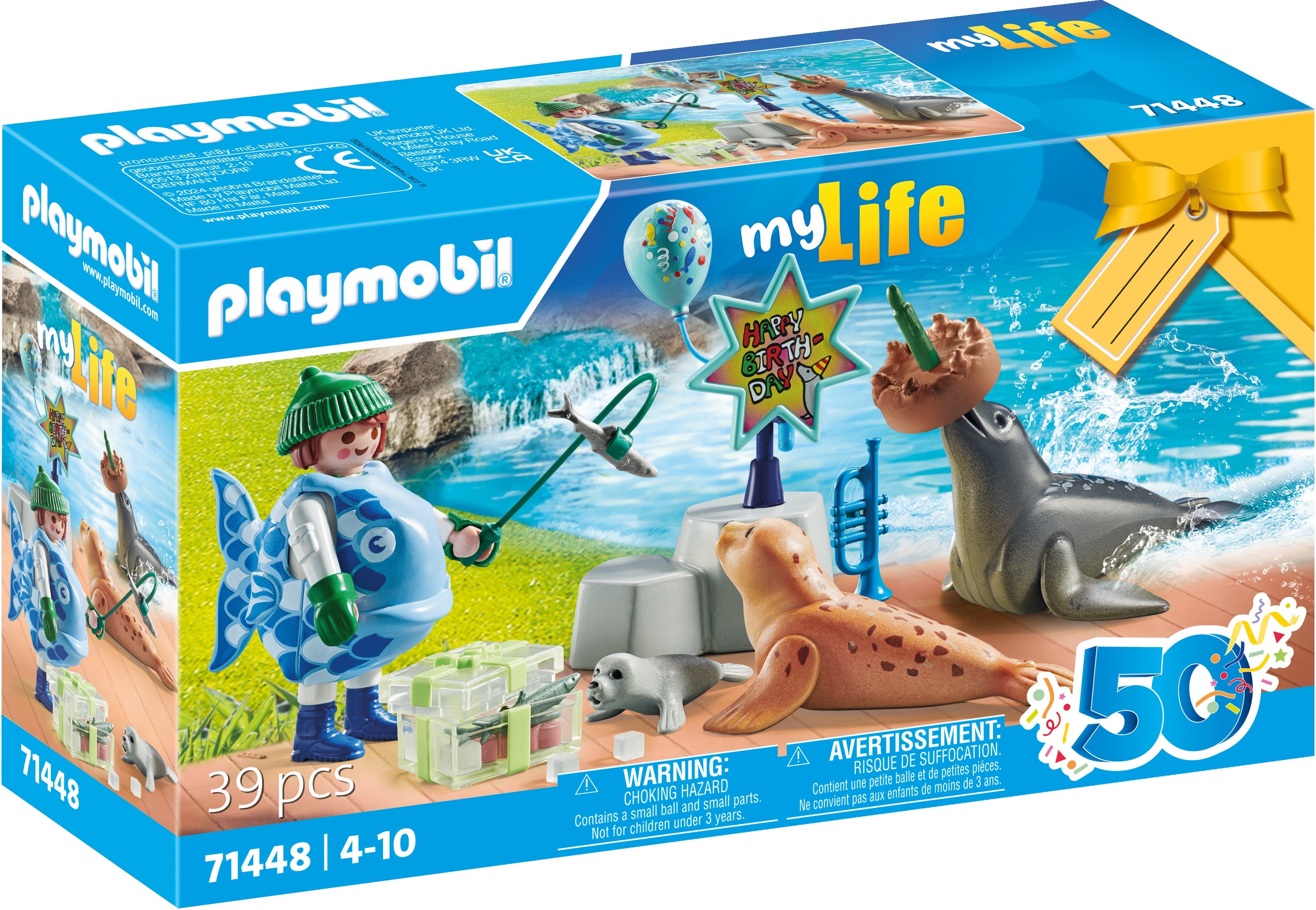 Playmobil - Keeper with Animals (71448) - Leker
