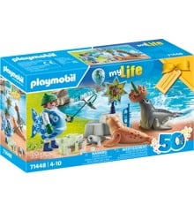 Playmobil - Keeper with Animals (71448)