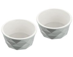 Hunter - 2 x Bowl ceramik Eiby 1100ml grey