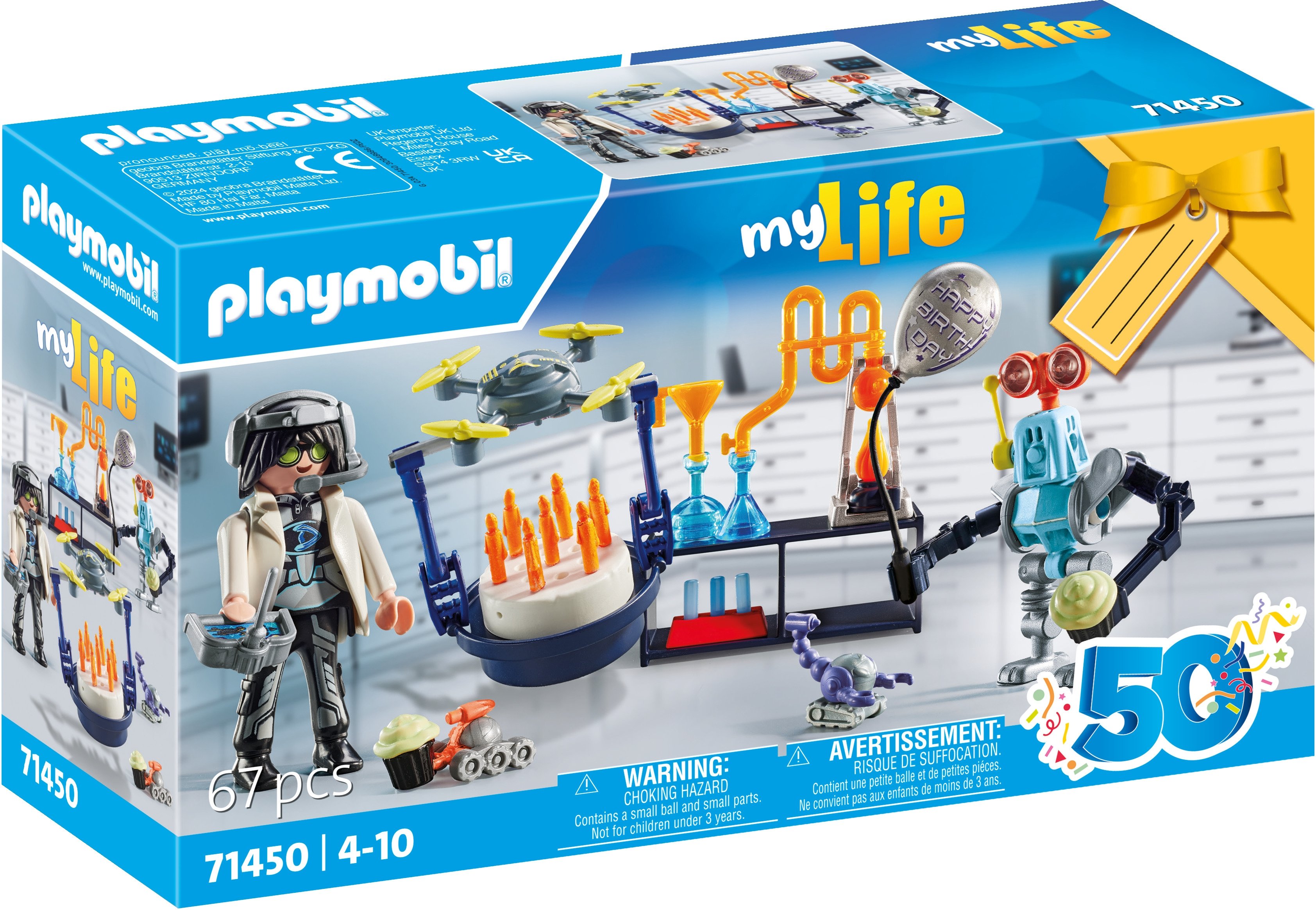 Playmobil - Researchers with robots (71450)
