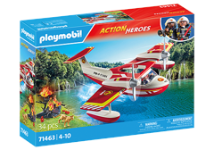 Playmobil - Brandbekämpningsplan med släckningsfunktion (71463)