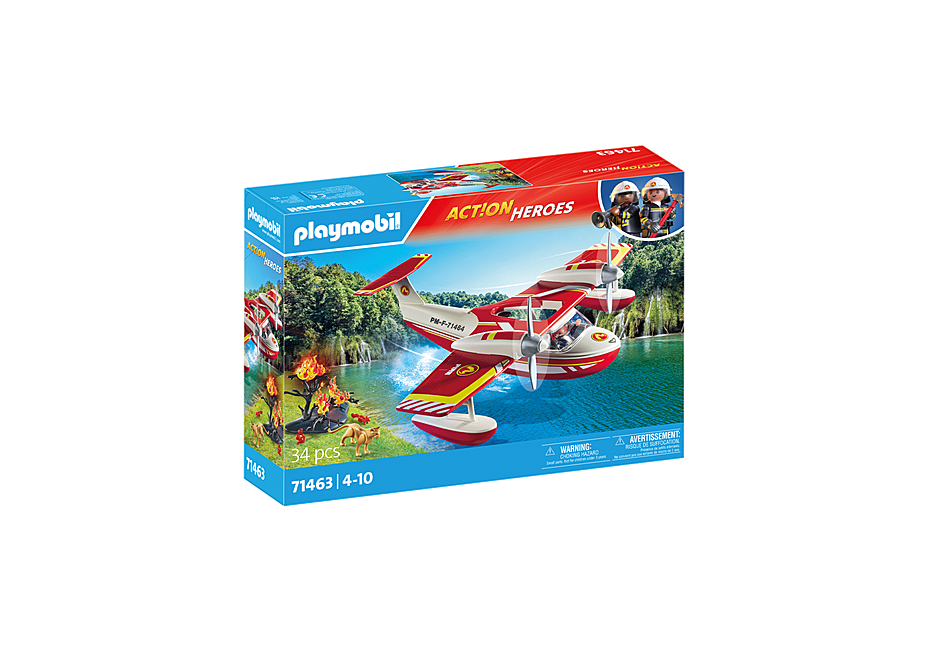 Playmobil - Brandslukningsfly med slukningsfunktion (71463)