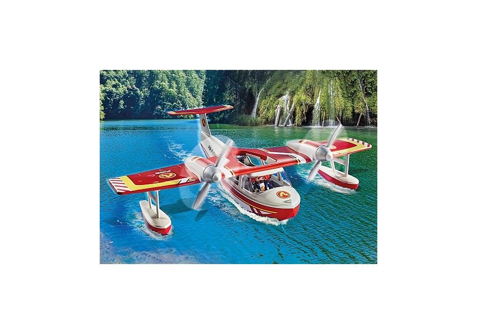 Playmobil - Firefighting Sea plane with extinguishing function (71463)