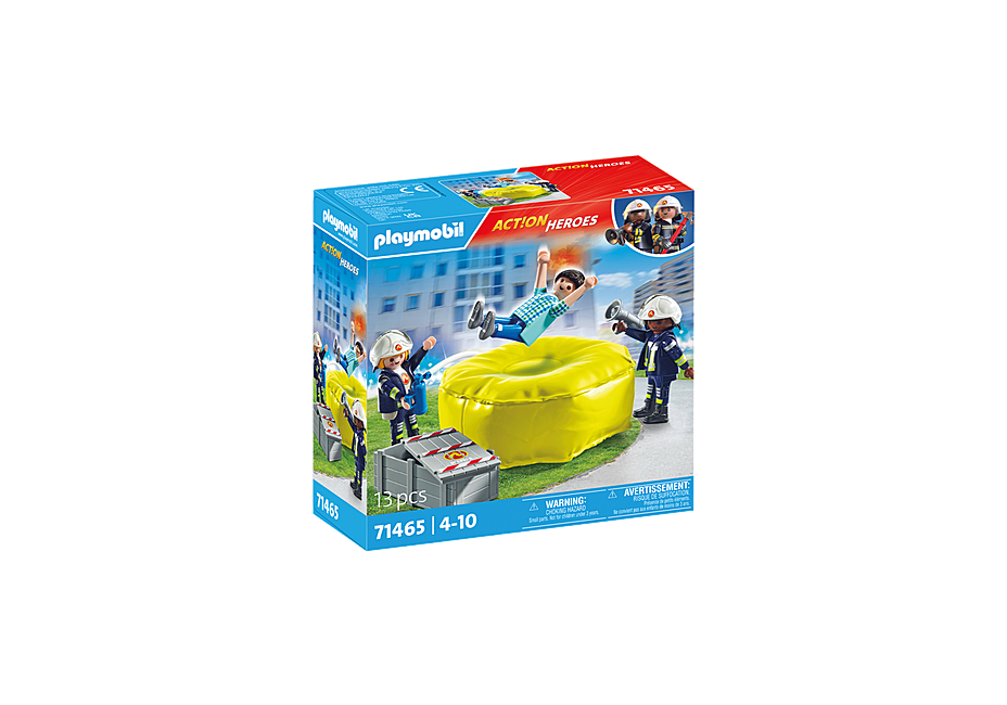 Playmobil - Brandman med luftkudde (71465)