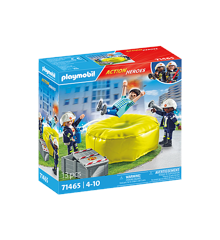 Playmobil - Feuerwehrleute mit Luftkissen (71465)