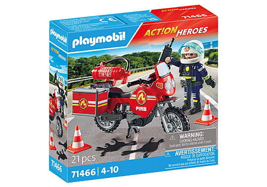 PLAYMOBIL - Brandbil på ulykkesstedet