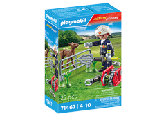 Playmobil - Firefighting Mission: Animal Rescue (71467)